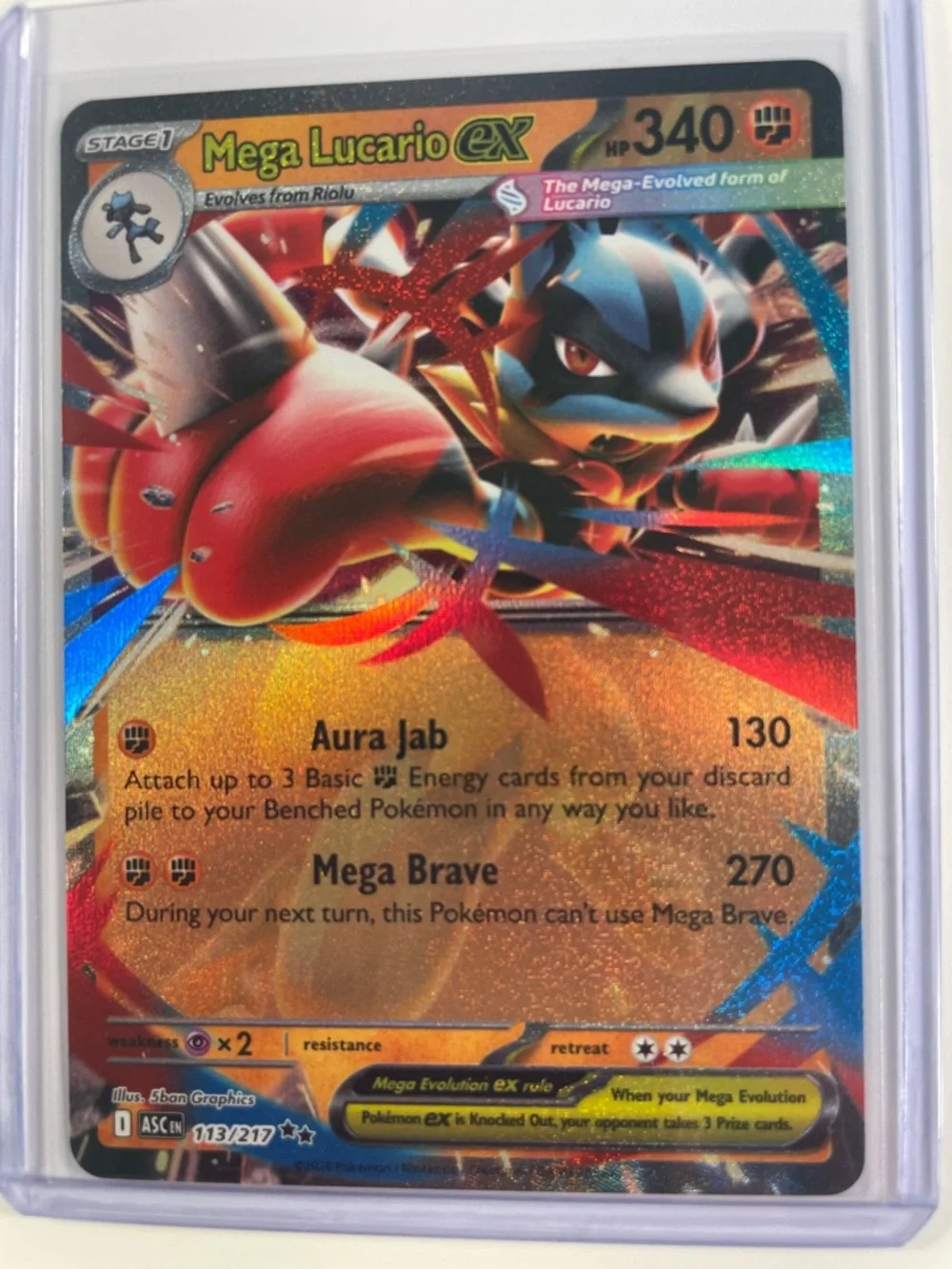 Pokémon EX Lot - Annihilape, Ho-Oh, Koraidon, Mega Lucario, Voltorb and Zapdos - Picture 5 of 8